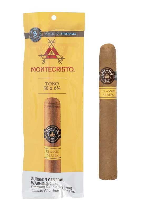 Montecristo Classic Collection Toro 5pk