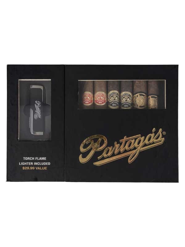 Partagas 6ct Sampler with Lighter