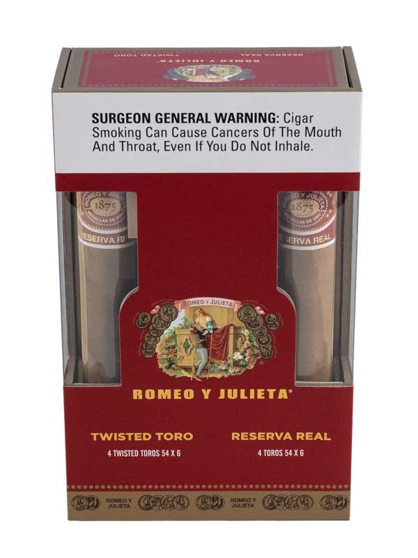 Romeo y Julieta Reserva Real Twisted Toro Sampler