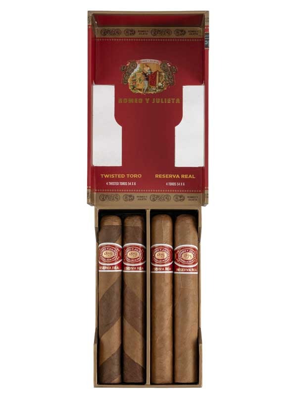 Romeo y Julieta Reserva Real Twisted Toro Sampler
