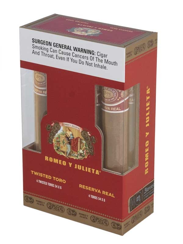 Romeo y Julieta Reserva Real Twisted Toro Sampler