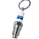 Xikar Spark Plug Punch Cigar Cutter – White