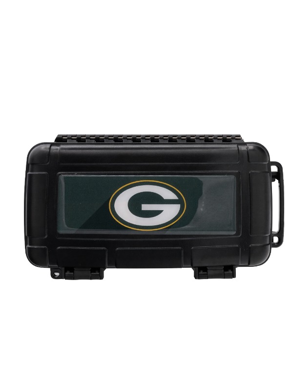 Greenbay Packers Football Travel Humidor
