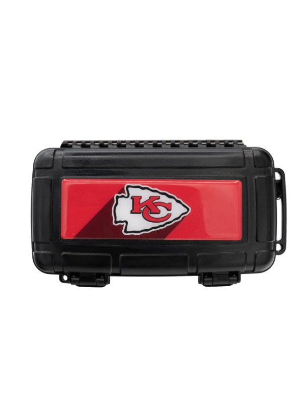 Kansas City Chiefs Football Travel Humidor