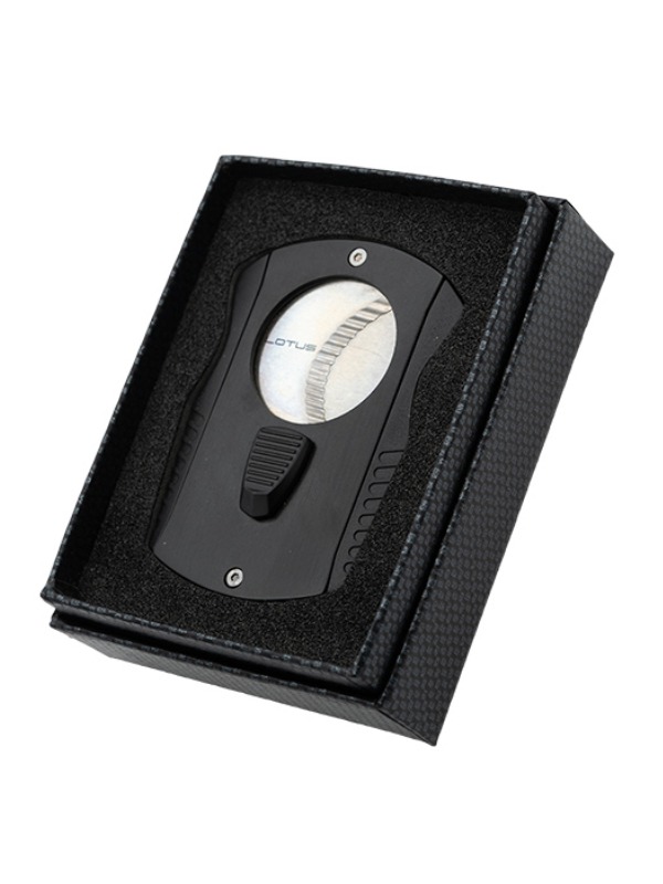Lotus Barracuda Serrated Cutter – Black Matte (CUT901)