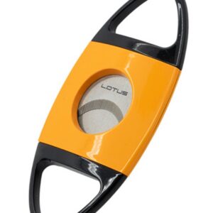 Lotus Jaws Serrated Cigar Cutter - Yellow & Black (CUT603)