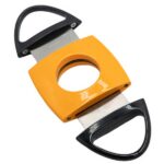 Lotus Jaws Serrated Cigar Cutter – Yellow & Black (CUT603)
