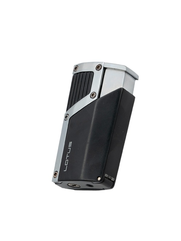 Lotus Czar Lighter – Black Matte & Chrome Velour (LBL140010)