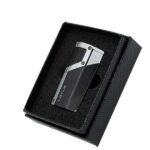 Lotus Czar Lighter – Black Matte & Chrome Velour (LBL140010)