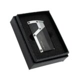 Lotus Czar Lighter – Black Matte & Chrome Velour (LBL140010)