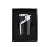 Lotus Czar Lighter – Black Matte & Chrome Velour (LBL140010)