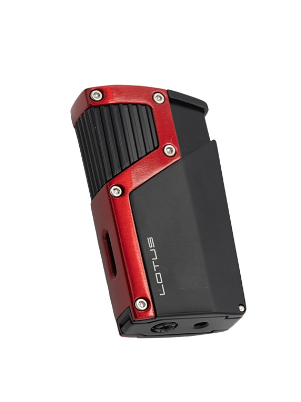 Lotus Czar Lighter – Black Matte & Red (LBL140020)