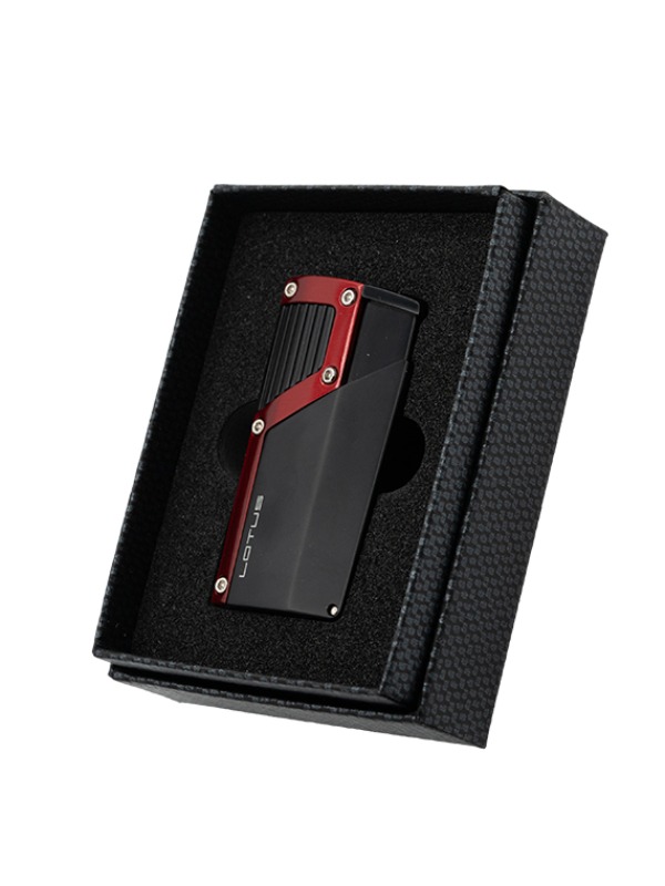 Lotus Czar Lighter – Black Matte & Red (LBL140020)