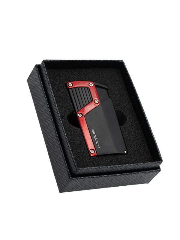 Lotus Czar Lighter – Black Matte & Red (LBL140020)