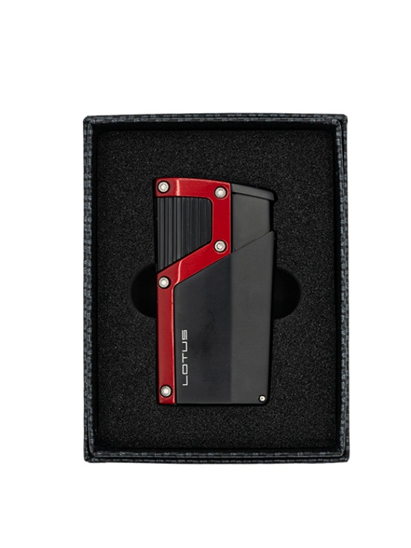 Lotus Czar Lighter – Black Matte & Red (LBL140020)