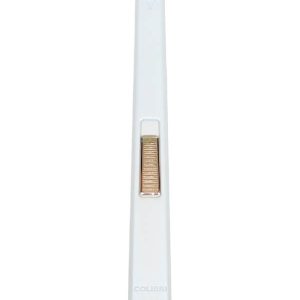 Colibri Aura Flat Flame Lighter White Rose Gold