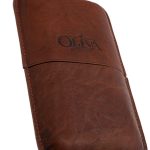 Oliva 3-Cigar Leather Case