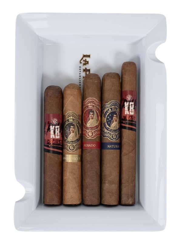 Kill’em With The Classics White Ashtray Kit