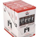 M by Macanudo Coffee and Espresso The Perfect Sampler 25-ct w/ Macanudo Quad Flame Torch Lighter