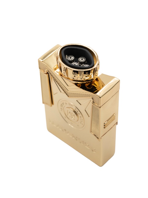 M by Macanudo Coffee and Espresso The Perfect Sampler 25-ct w/ Macanudo Quad Flame Torch Lighter